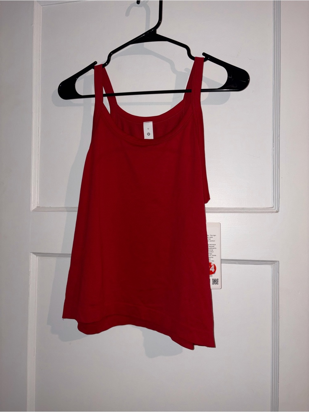 NWT Lululemon size 12 swiftly cami Classic Red Women's Tank Top